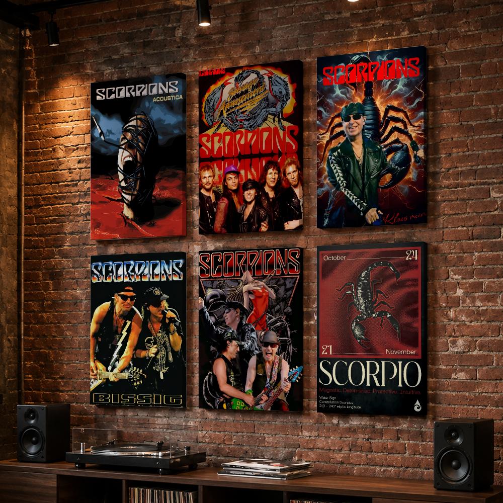 Live Rock - Tableau mural encadré sur toile de