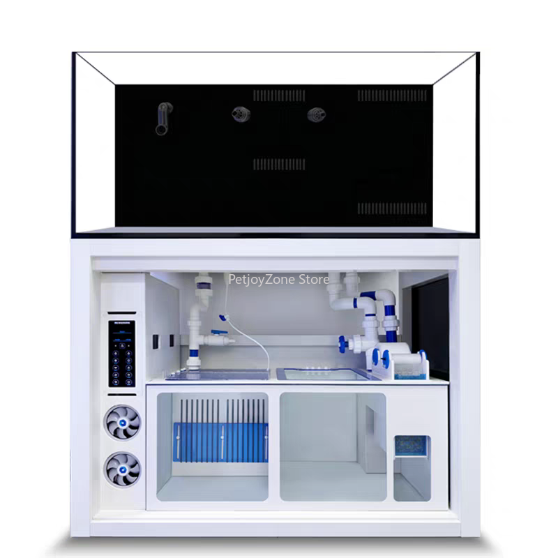 Reef Tank Filter - Aquarium d'eau salée en verre ultra-blanc
