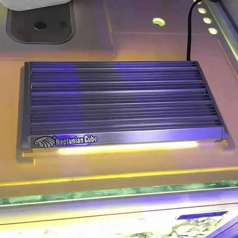 Marine Aquarium Cube - Lumière LED Neptunian Cube Refugium 10W,