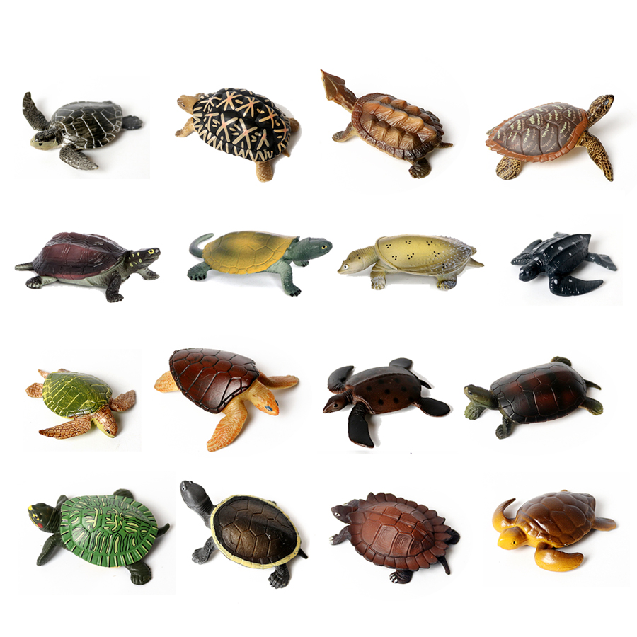 Marine Aquarium - Miniature tortue de mer réaliste pour