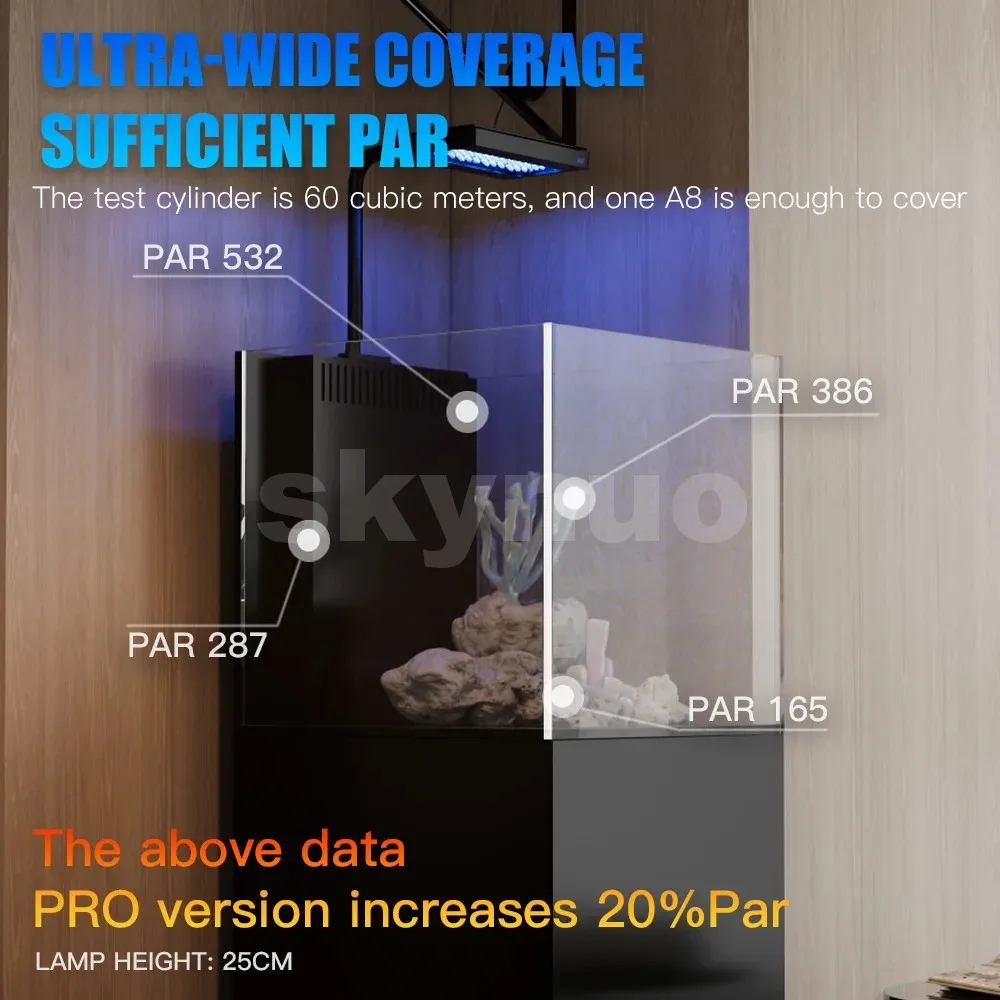 A8SE/A8PRO 2.0 génération 240W - Reef Lighting avis et prix