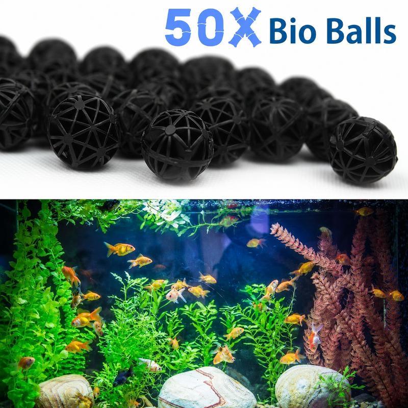 50 pièces de boules filtrantes - Marine Aquarium avis et prix