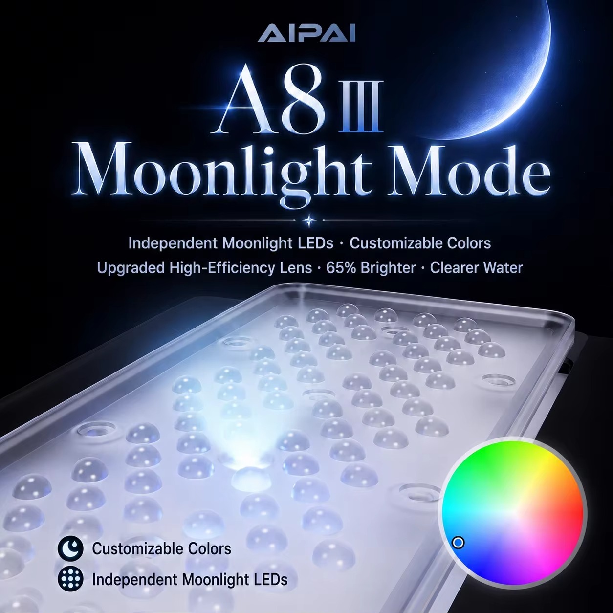 A8 Pro III Max 230W 8 canaux,  - Reef Lighting avis et prix