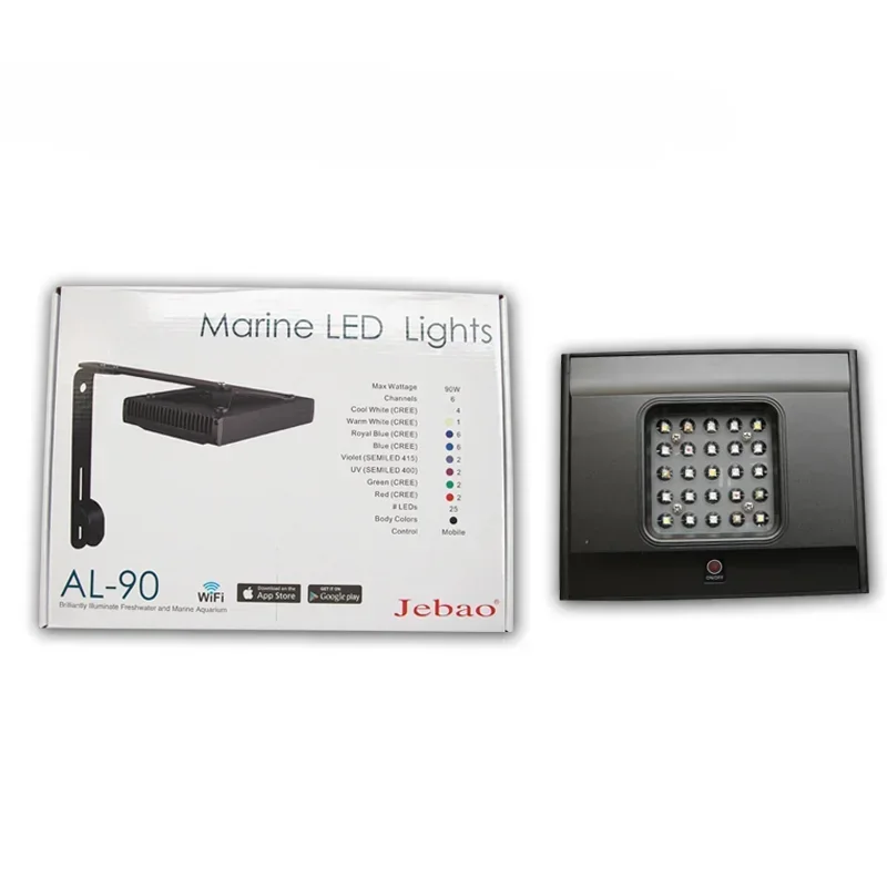 Nouveau Jebao WIFI LED corail  - Reef Lighting avis et prix